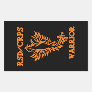 RSD/CRPS WARRIOR  phoenix Sticker