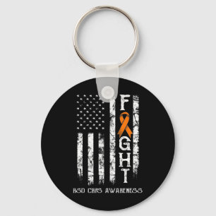 Rsd Crps Warrior Us Flag Keychain