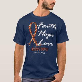 RSDCRPS Awareness Faith Hope Love In This Family W T-Shirt