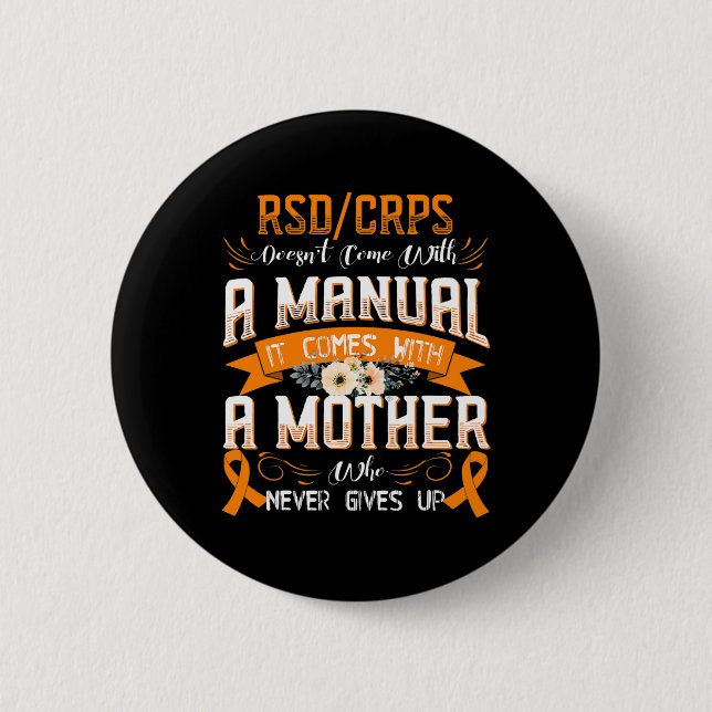 RSDCRPS Doesn't Come With a Manual it Comes with a 2 Inch Round Button (Front)