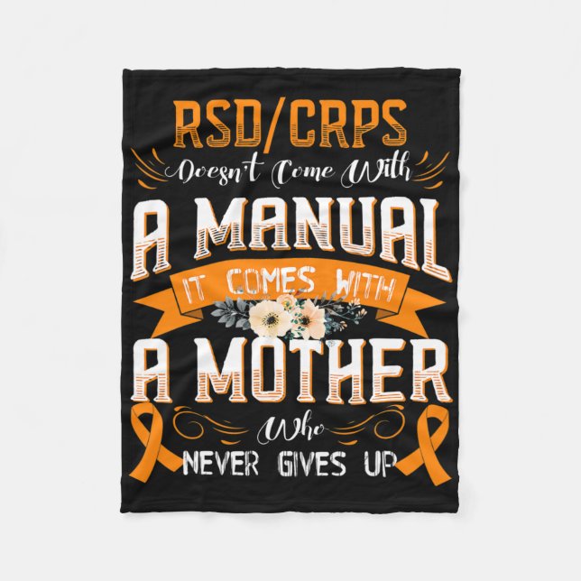 Rsdcrps Doesn't Come With A Manual It Comes With A Fleece Blanket (Front)