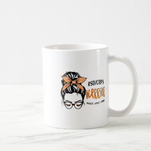 Rsdcrps Warrior Awareness Support Squad Messy Bun  Coffee Mug