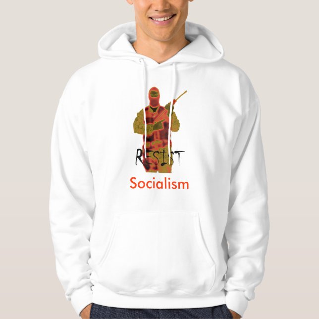 rsist, Socialism Hoodie (Front)