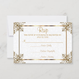 RSVP 50th Golden Anniversary Card