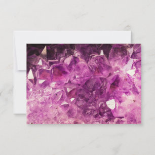 RSVP Amethyst Gemstone Image Shiny and Sparkly