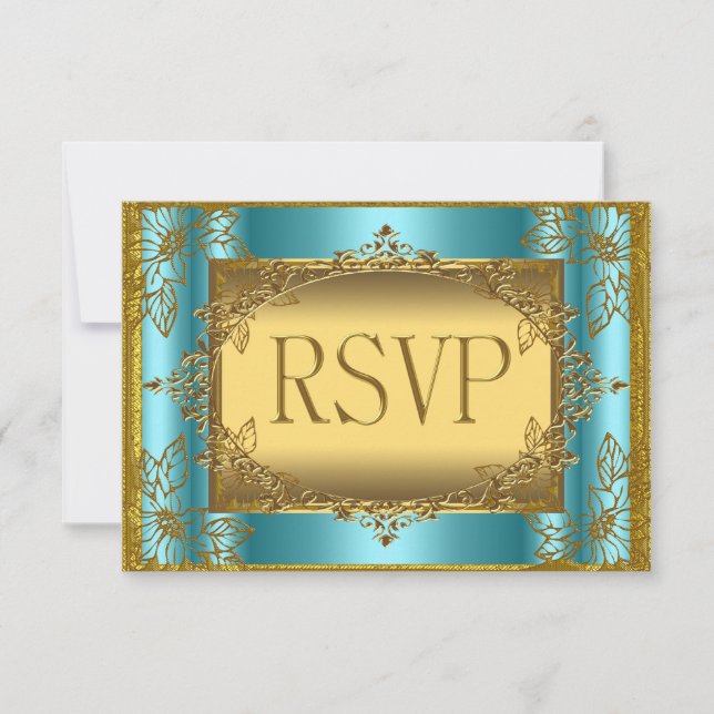 RSVP Anniversaire Mariage Fiançailles Anniversaire (Devant)