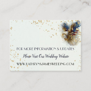 RSVP Bald Eagle Patriotic USA Semiquincentennial Enclosure Card