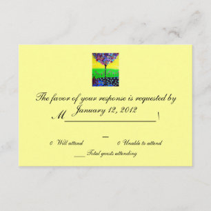 RSVP Bar Bat Mitzvah Card