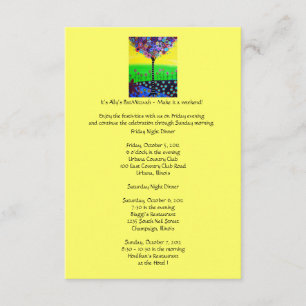 RSVP Bat Mitzvah for Ally Invitation