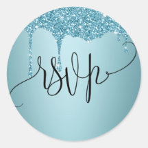 RSVP Blue Sticker