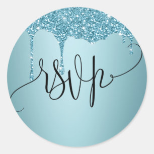 RSVP Blue Sticker