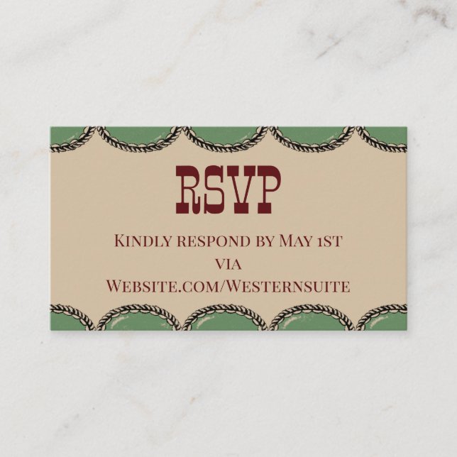 RSVP Card (Front)