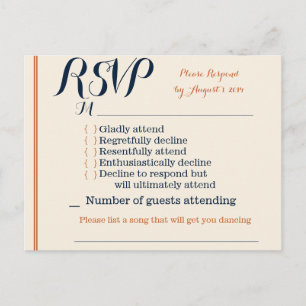 RSVP Card