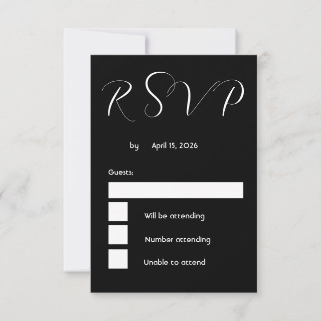 RSVP Cards (Front)
