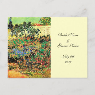 RSVP, carte de réponse, van Gogh