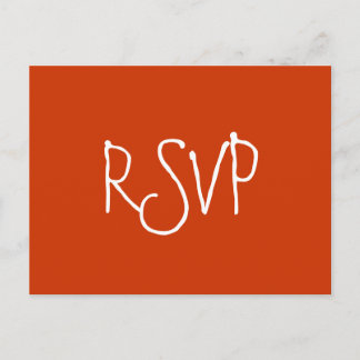 RSVP - Carte postale