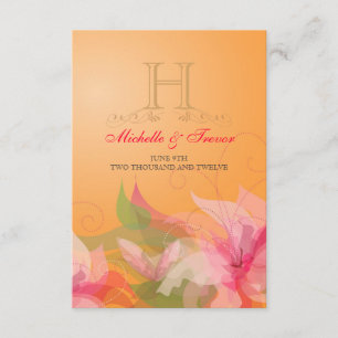 RSVP - Cartes- de réponse florales de jardin de