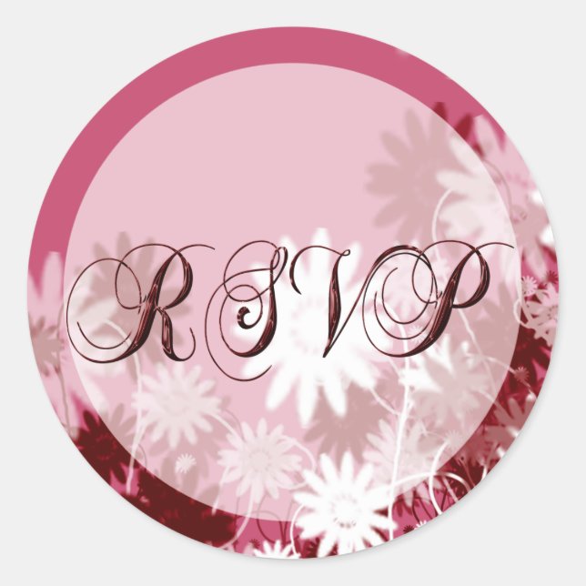 RSVP Ceremony Invitation Envelope Seal (Front)