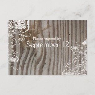RSVP chic minable en bois réuni avec des
