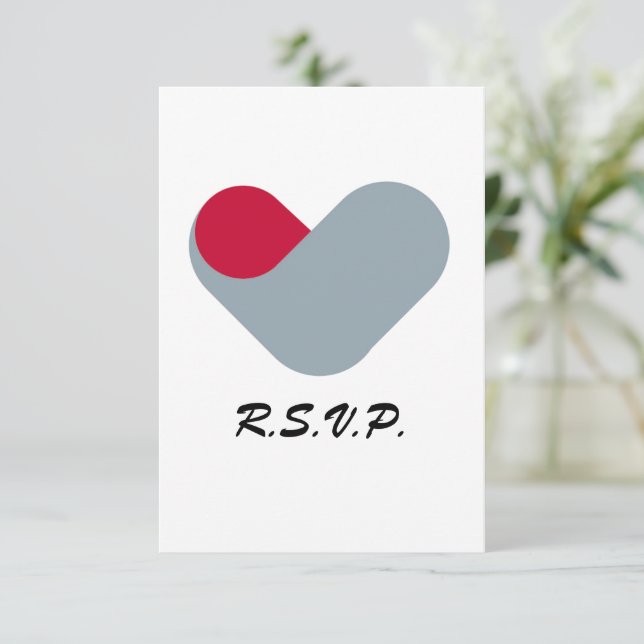 RSVP coeur (Debout devant)