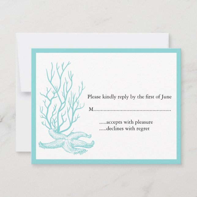 RSVP de mariage de destination (Devant)