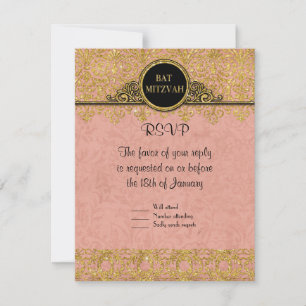 RSVP English Manor House Style Art Deco Nouveau Card