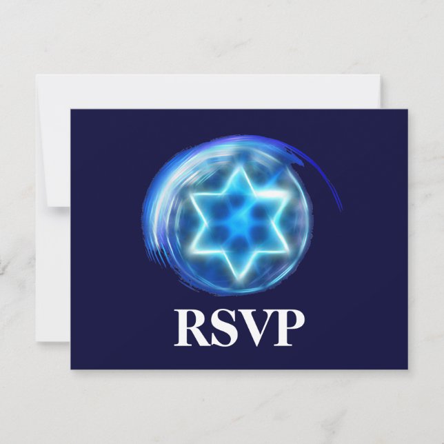 RSVP étoile encerclée (Devant)
