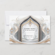 RSVP Exotic Gold Charcoal Arabian Flair