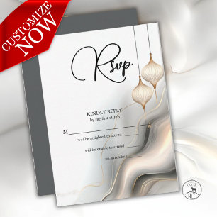 RSVP Exotic Gold Charcoal Arabian Flair