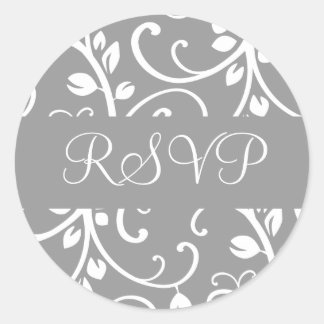 RSVP Floral Vine Envelope Sticker Seal