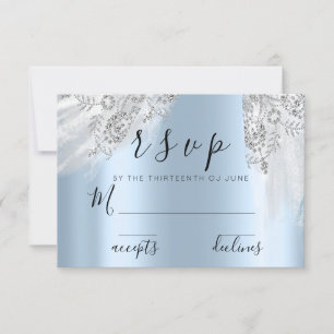 RSVP Grey Sweet 16e robe Fête des mariées Bleu
