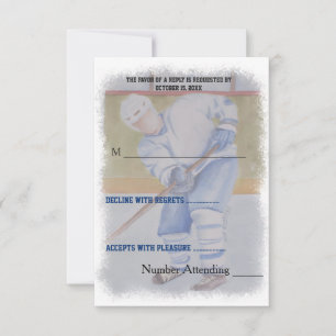 RSVP HOCKEY GATHERING CARD