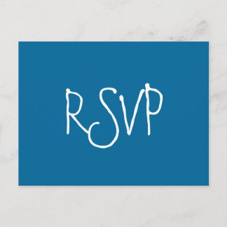 RSVP INVITATION POSTCARD