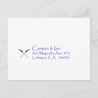 RSVP INVITATION POSTCARD