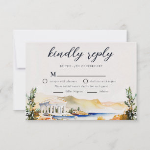 RSVP Mariage Athènes Grèce