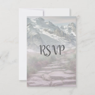 RSVP Mariage de neige d'hiver des Rocheuses