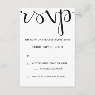 RSVP Mod Pen Card