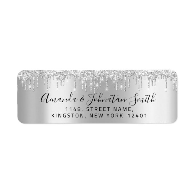 RSVP Nouveau Mariage Adress Silver Grey Drivers Gr (Devant)