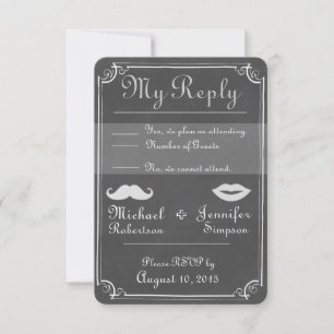 RSVP Old Fashioned Card