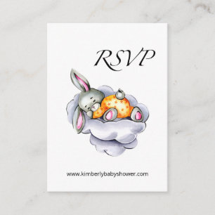 RSVP Online Little Bunny Baby Shower Enclosure Ca