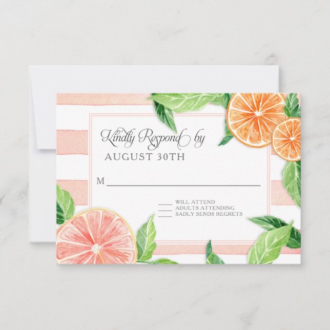 RSVP Oranges de pamplemousse rose agrumes rustique (Devant)