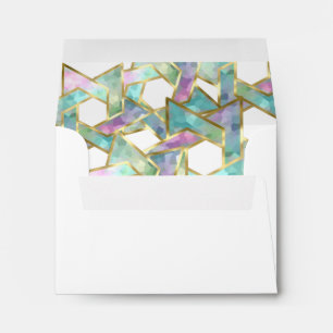 RSVP Pastel Star de David Enveloppe