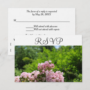 RSVP Pink Mountain Laurel Flowers