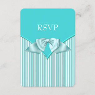 RSVP pour la Bat Mitzvah bleu sarcelle