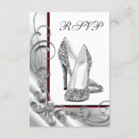 RSVP pour une fête d'anniversaire avec chaussure à