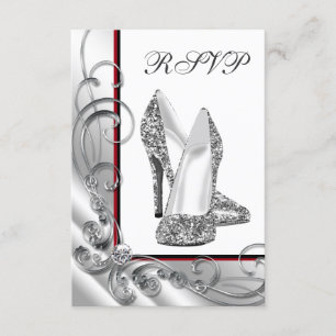RSVP pour une fête d'anniversaire avec chaussure à
