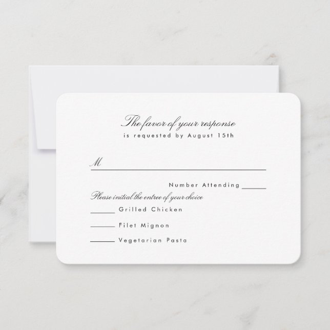 RSVP Profil Moderne (Devant)