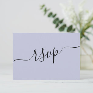 Rsvp QR Code Mariage violet