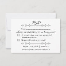 RSVP ! Réponse