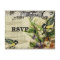 RSVP Response Card - Yellow Song Bird Cage Floral